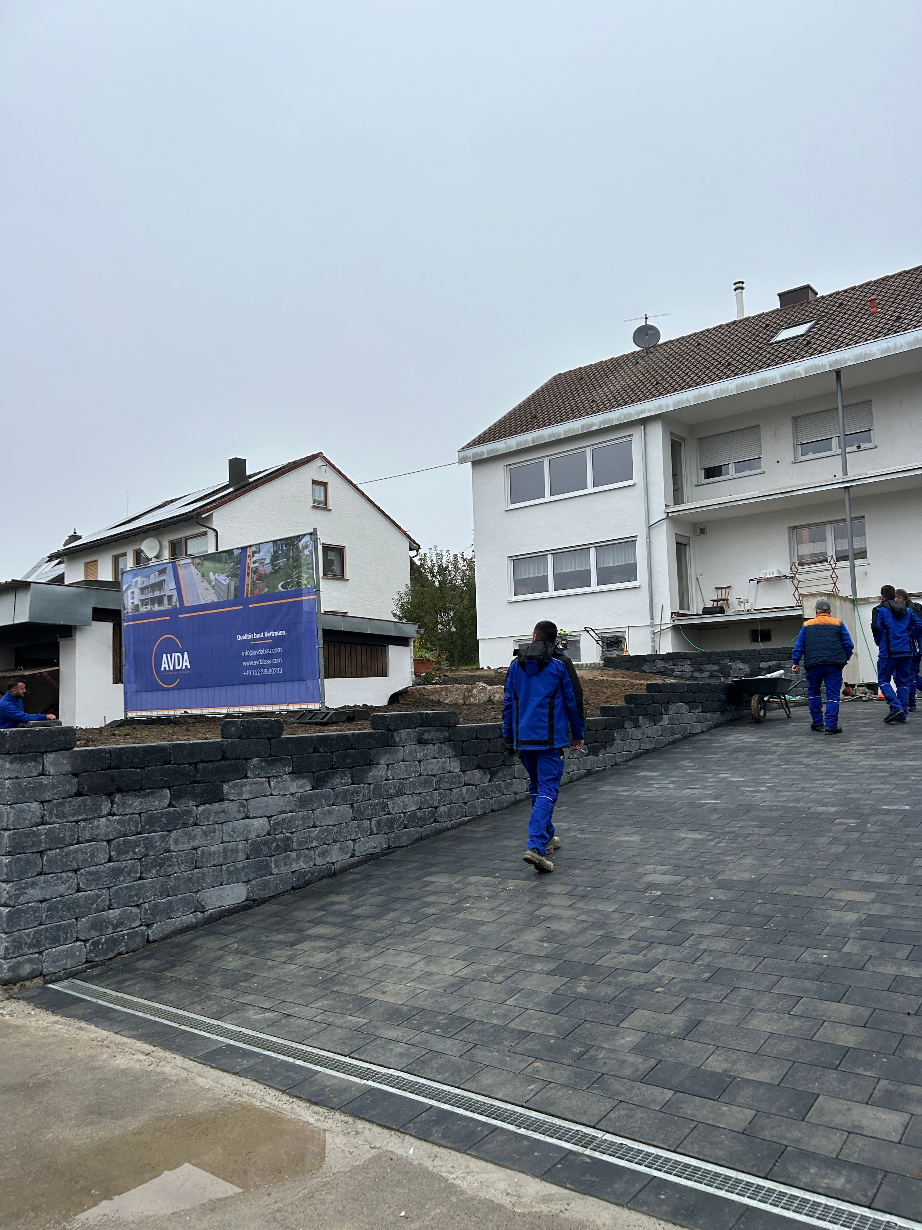Terrassenarbeiten